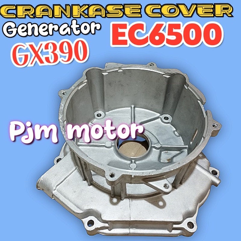 

Ec6500 cover crank case Tutup samping mesin genset 5kw 6kw 5000watt Gx390 amplas