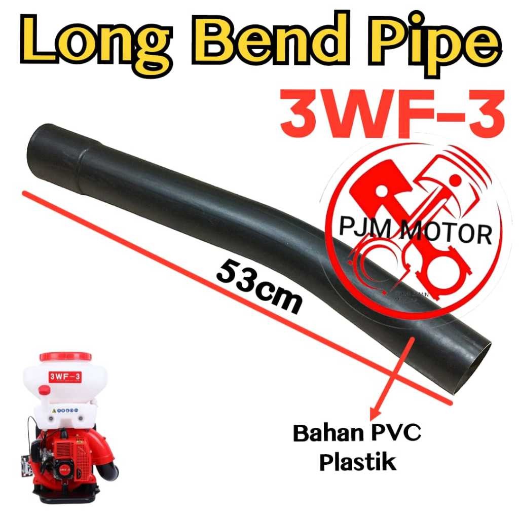 

SR737 Long bend pipe Pipa panjang mist blower mesin sprayer gendong pompa hama turbo amplas