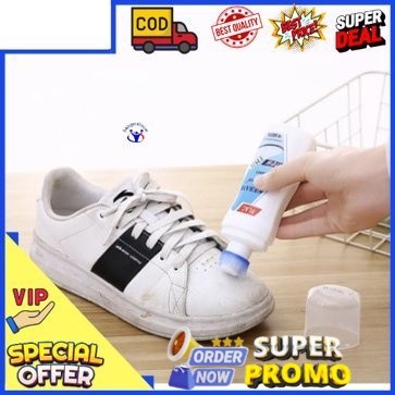 Bisa Cod Semir Putih untuk Sepatu Spatu / Cairan Pemutih Sepatu / Semir Sepatu / Smir Sepatu Spatu /