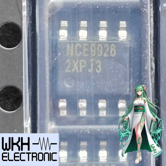 (BACA DESKRIPSI!!) NCE9926 NCE 9926 Mosfet N-Ch 20V 6A 1.25W 28mΩ@4.5V,6A 1.2V@250uA 2 N-Channel SOP