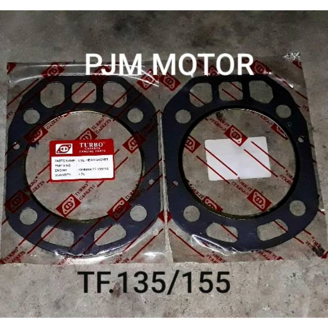 

Gasket Head paking Deksel Mesin Yanmar Tf135 Tf155 amplas