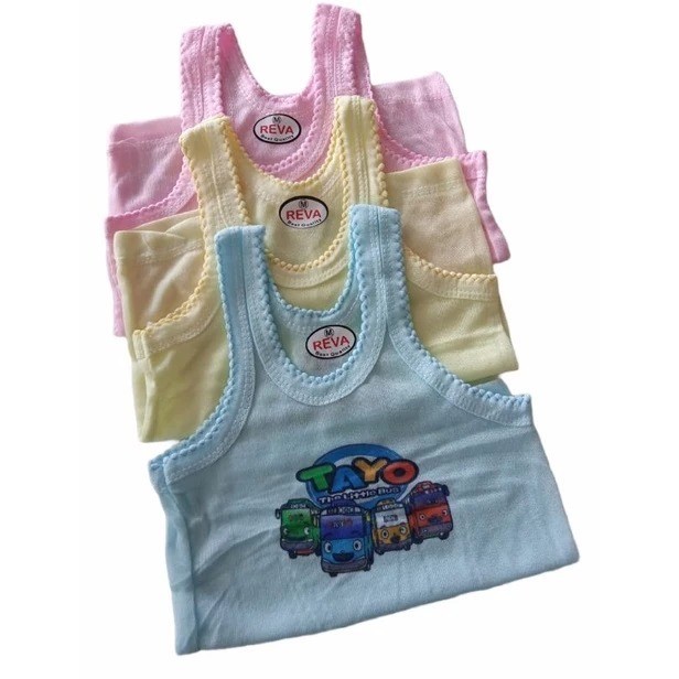 Singlet Karakter Bayi Murah S-XL