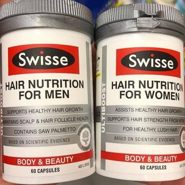 SWISSE Hair Nutrition for men or for women