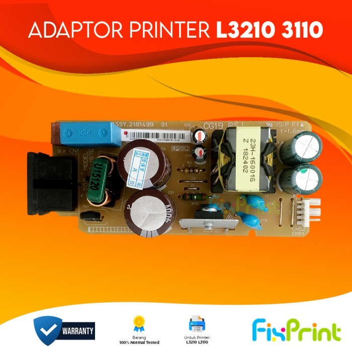 Adaptor Printer Epson L1110 Bekas Like New, Power Supply Epson L3110,
