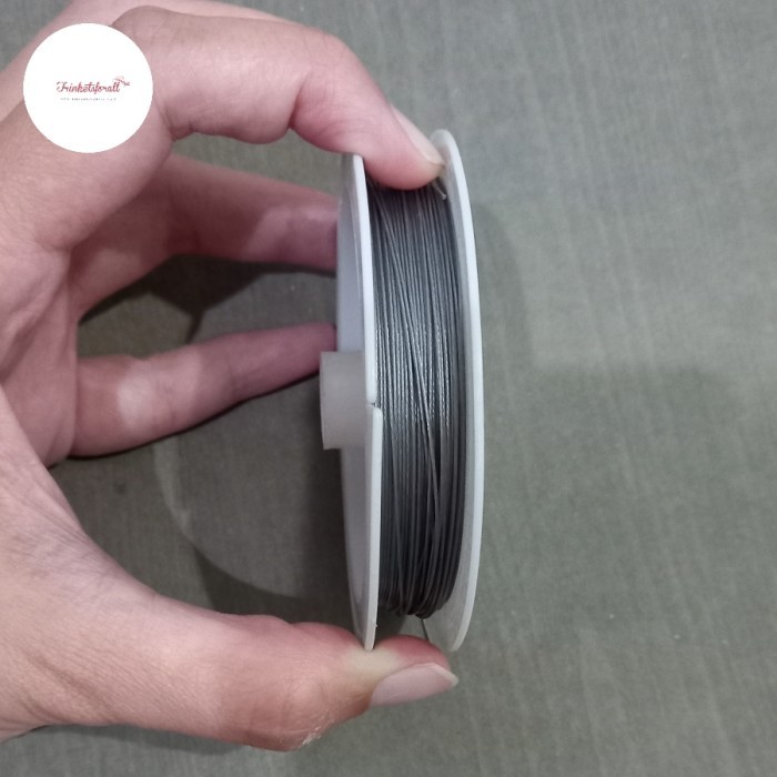 String cable senar kawat lentur bahan tali gelang kalung kerajinan
