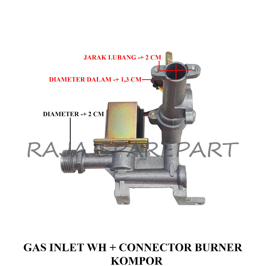 JAMIN MURAH GIWC PIPA INLET GAS / GAS INLET WATER HEATER LPG / GAS INLET WATER HEATER + CONNECTOR BU
