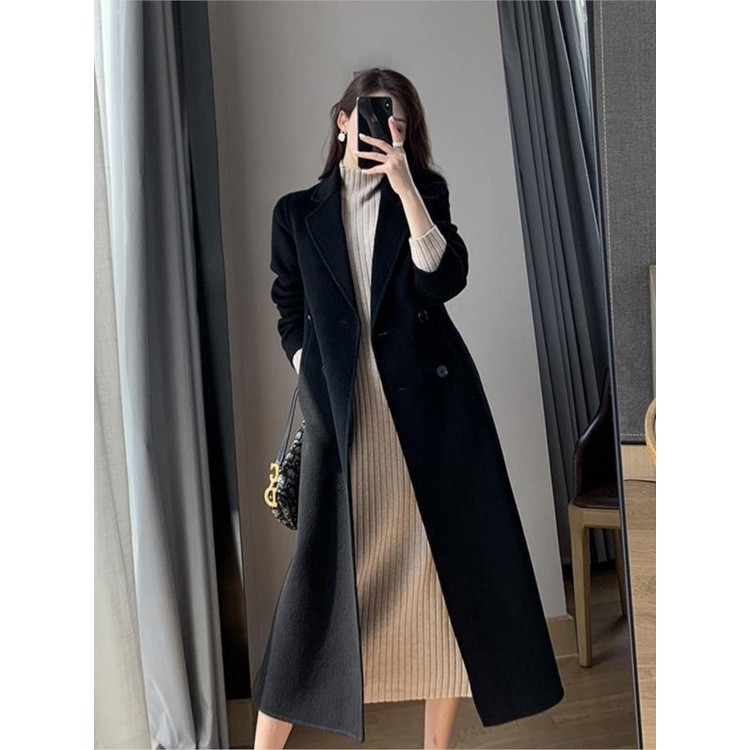 blazer jubah jas long coat  Wanita korea Stalys