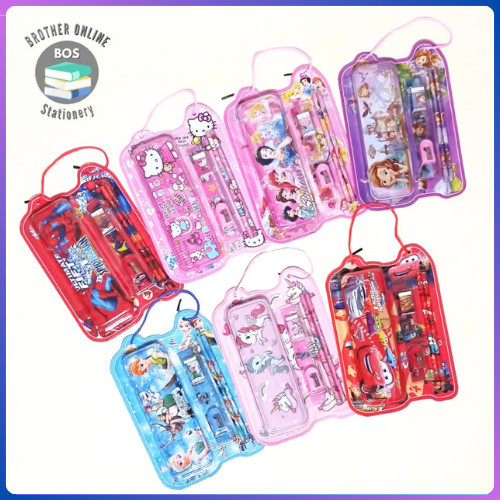 

6.6 BOS Set Alat Tulis Fancy/Stationery Set/Fancy Set/Kado/Souvenir Anak