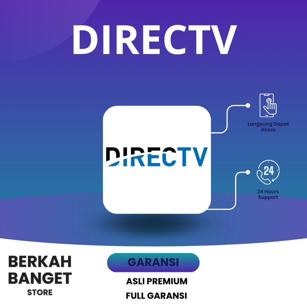 DIRECTV PREMIUM 1 Bulan | Ultimate TV Streaming + Sports Package [Sharing 1 Bulan]