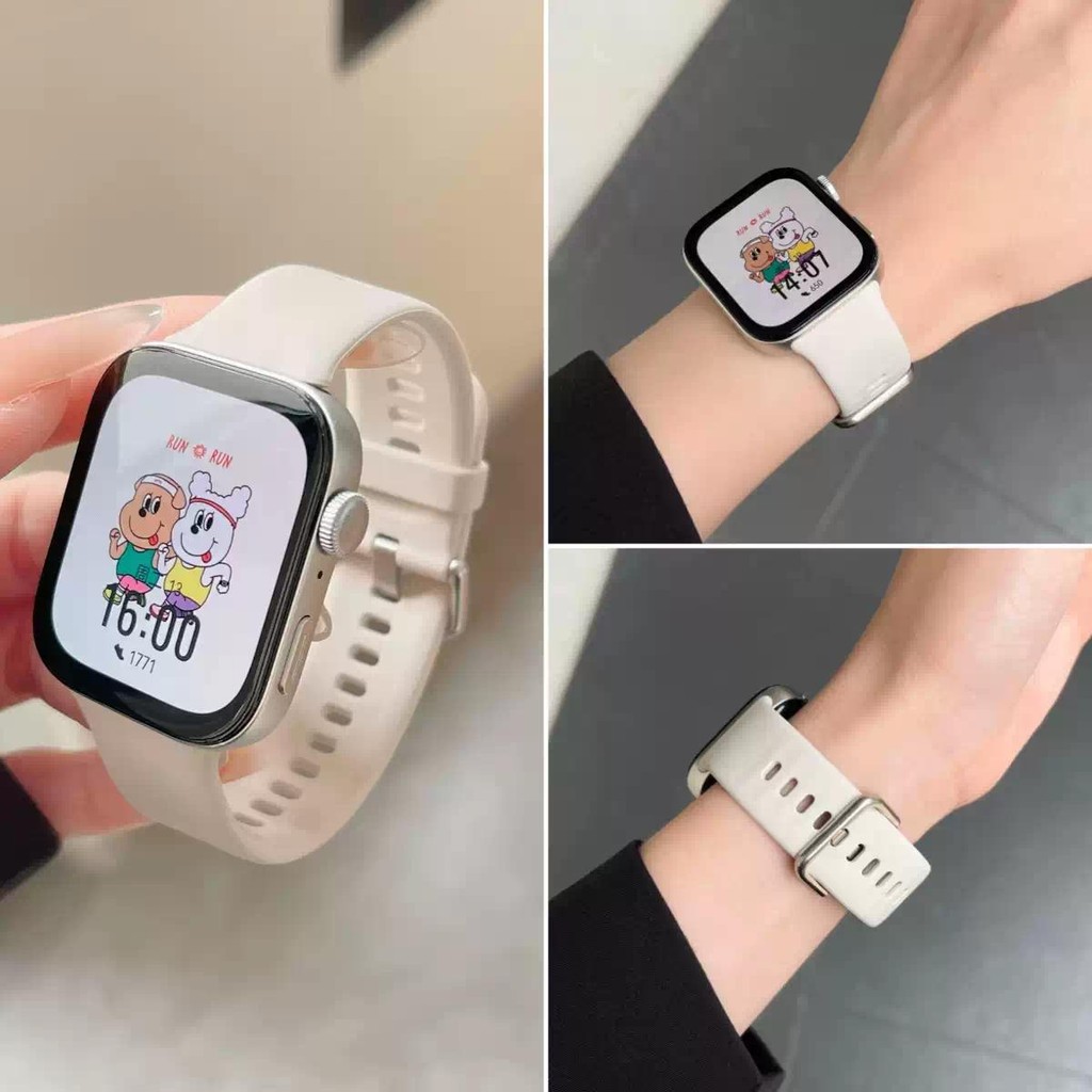 Soft Silicone Sport Band Strap for Xiaomi smart band 8 smart band 9 smart band 8 active smart band 8