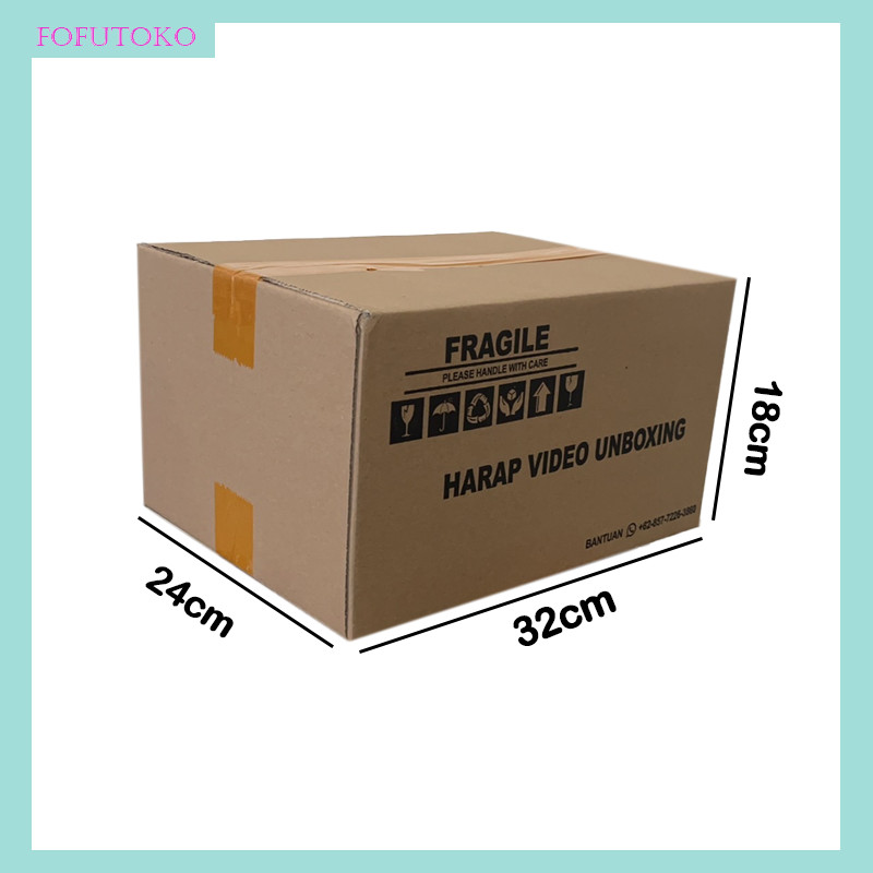 

Kardus Box Karton 32cmx24cmx18cm / 35cmx20cmx12cm Kotak Packing / Kardus Box Packing / Karton Packing Polos Baru Dan Tebal