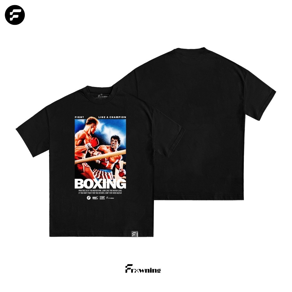TShirt Frowning | TShirt Boxing | Kaos