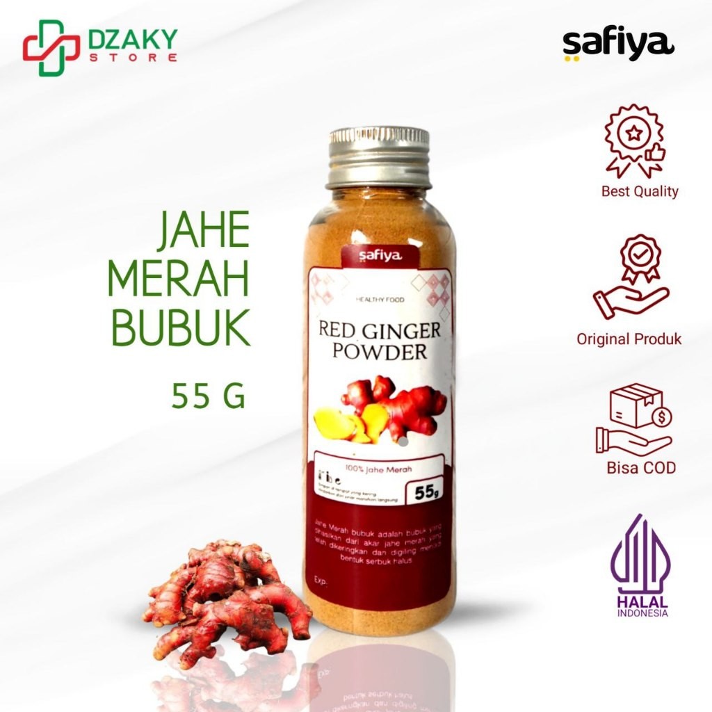 

Safiya Jahe Merah Bubuk 55gr