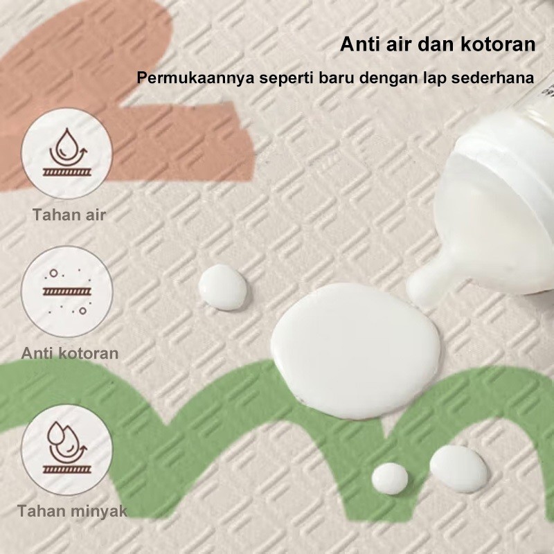 Premium Playmat Bayi / Karpet Lipat Anak / Karpet Anak / Karpet Main Anak / Karpet Lantai Bayi /