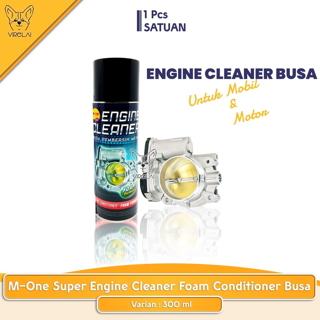 ABOLAILSHOP  [300 ml] Super Engine Busa / Throttle Body / Foam Conditioner Cleaner Mobil & Motor [M-