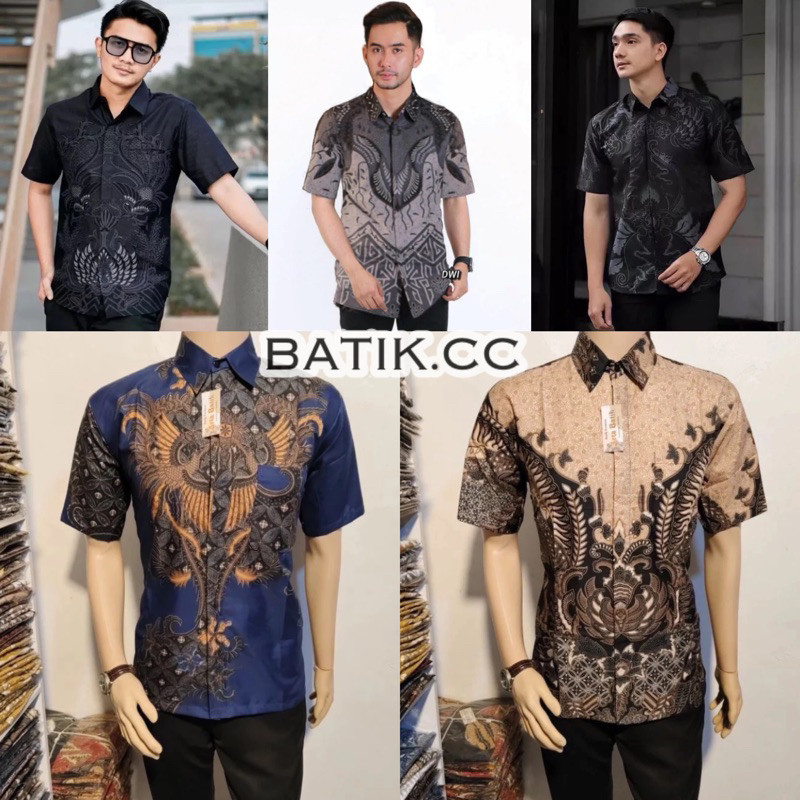 BEST SELLER HEM BATIK PENDEK / KEMEJA BATIK PENDEK / BATIK PRIA BANJARMASIN / BATIK BANJARMASIN / SA