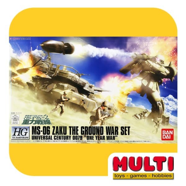 Gundam HGUC MS-06 Zaku Ground War 57732/62835