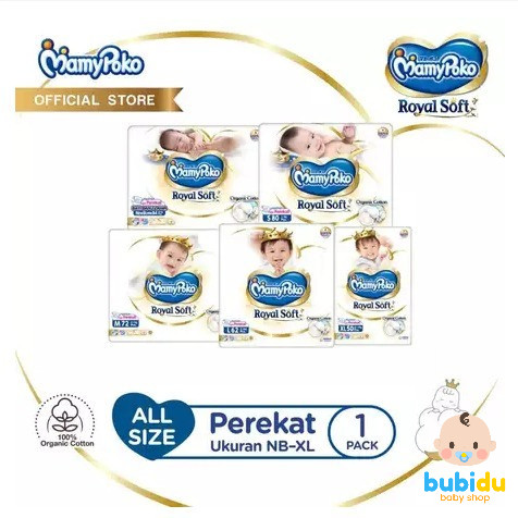 Terlaris MAMYPOKO Popok Royal Soft Pants Pempes Pempers Mami Mamy Poko NB S M L XL XXL NB62 S46 M42