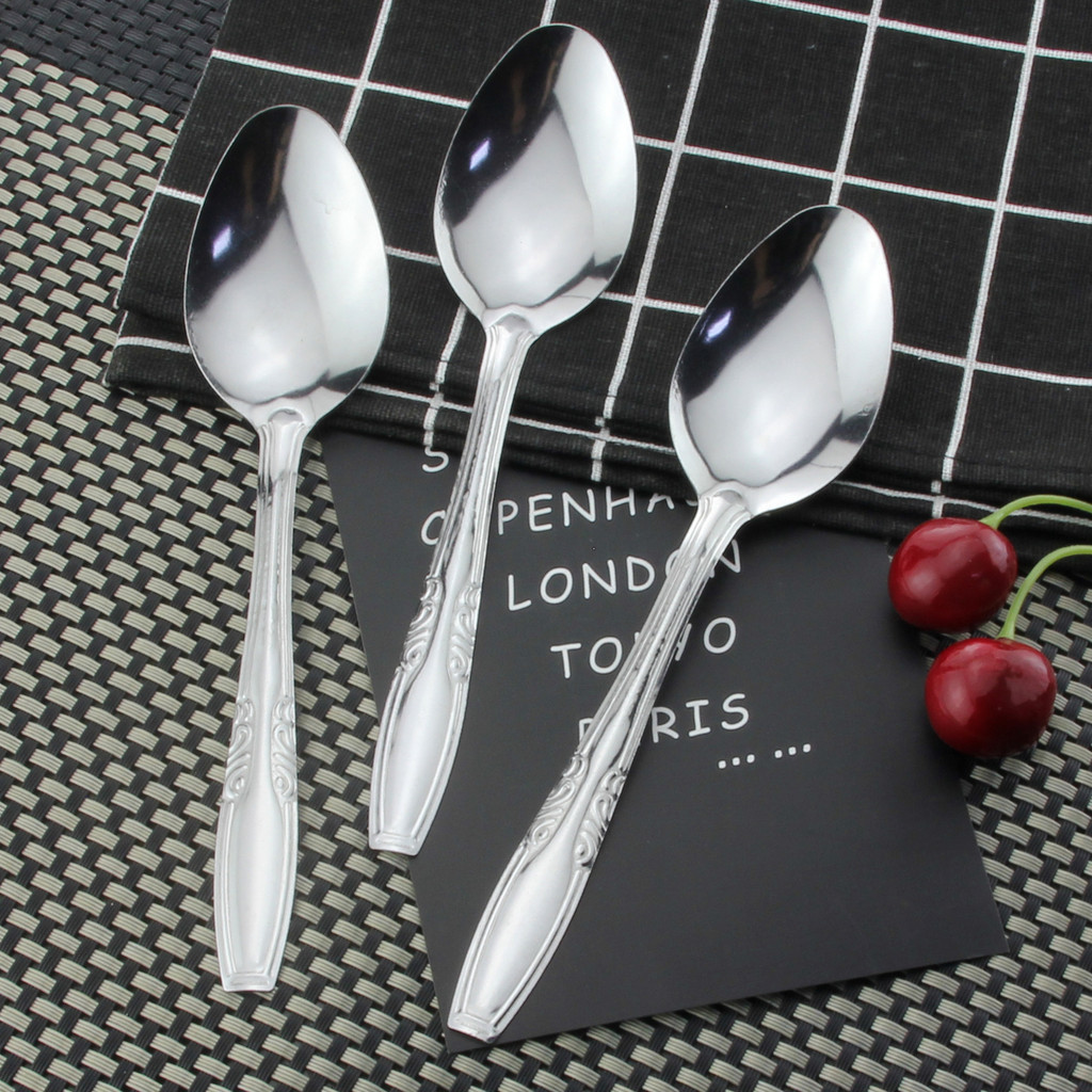 King Balance Sendok Stainless Steel Indonesia Sendok Teh, Sendok Kopi, Sendok Es Panjang 303S 303G