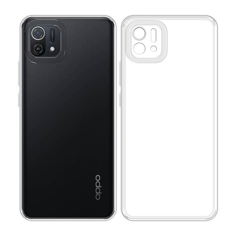 Original Case Full Cover Oppo A16E Softcase Silikon Transparan Premium