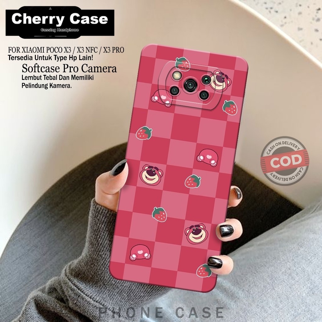 Softcase Hp Xiaomi Poco X3/X3 NFC/X3 PRO Fashion Case Kartun Case Poco X3/X3 NFC/X3 PRO Silikon TPU 