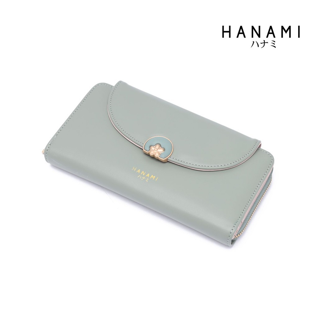 HANAMI Dompet Panjang Wanita Kesha Kulit Cantik Simple Elegan Mewah Wallet Premium Terbaru WA1116B2