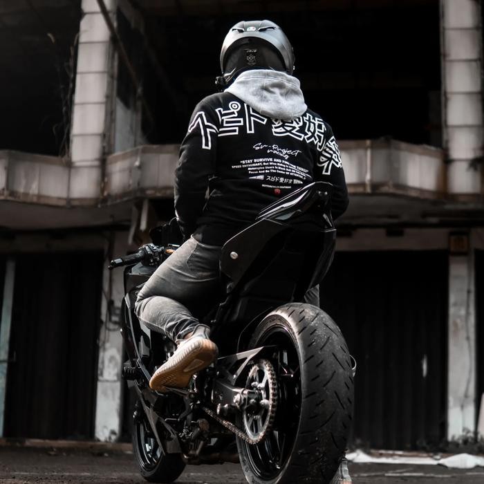 Hoodie SR-PROJECT Speed Enthusiast japan art - M