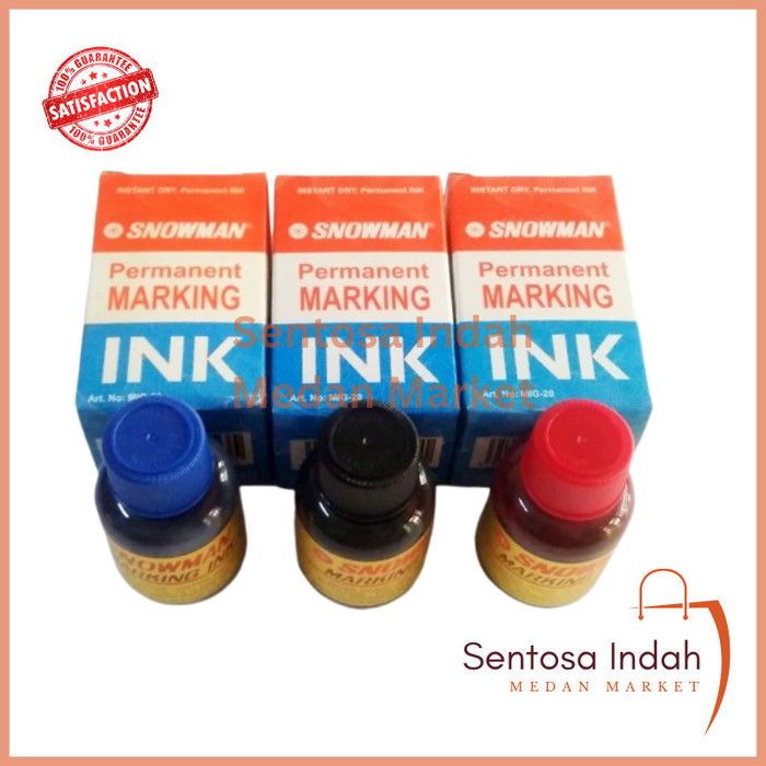 

Isi / Refill Tinta Spidol / Permanent Marker Snowman MIG-20