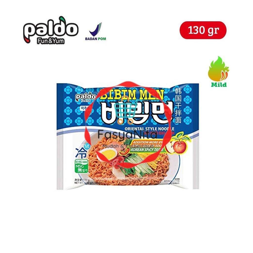 

Paldo Bibim Men / Mie Dingin Rasa Apel / Ramyeon [130 gr] - Fasyanita Denpasar