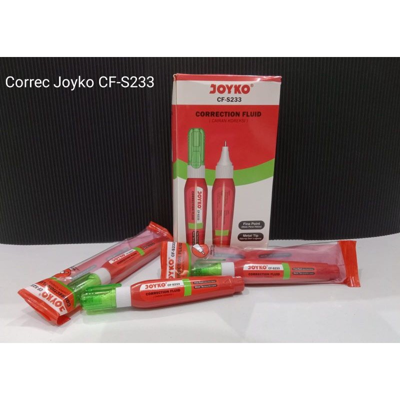 

[SG] Correction Joyko Cfs233/Tipe-X Joyko/Correct Joyko