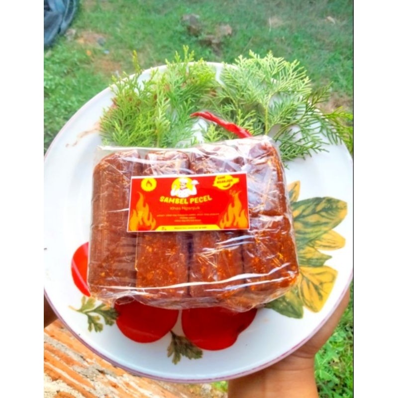 

__(( Sambel PECEL isi 1 Kg Pedas Sambel Kacang Asli Tanpa bahan pengawet ___(((