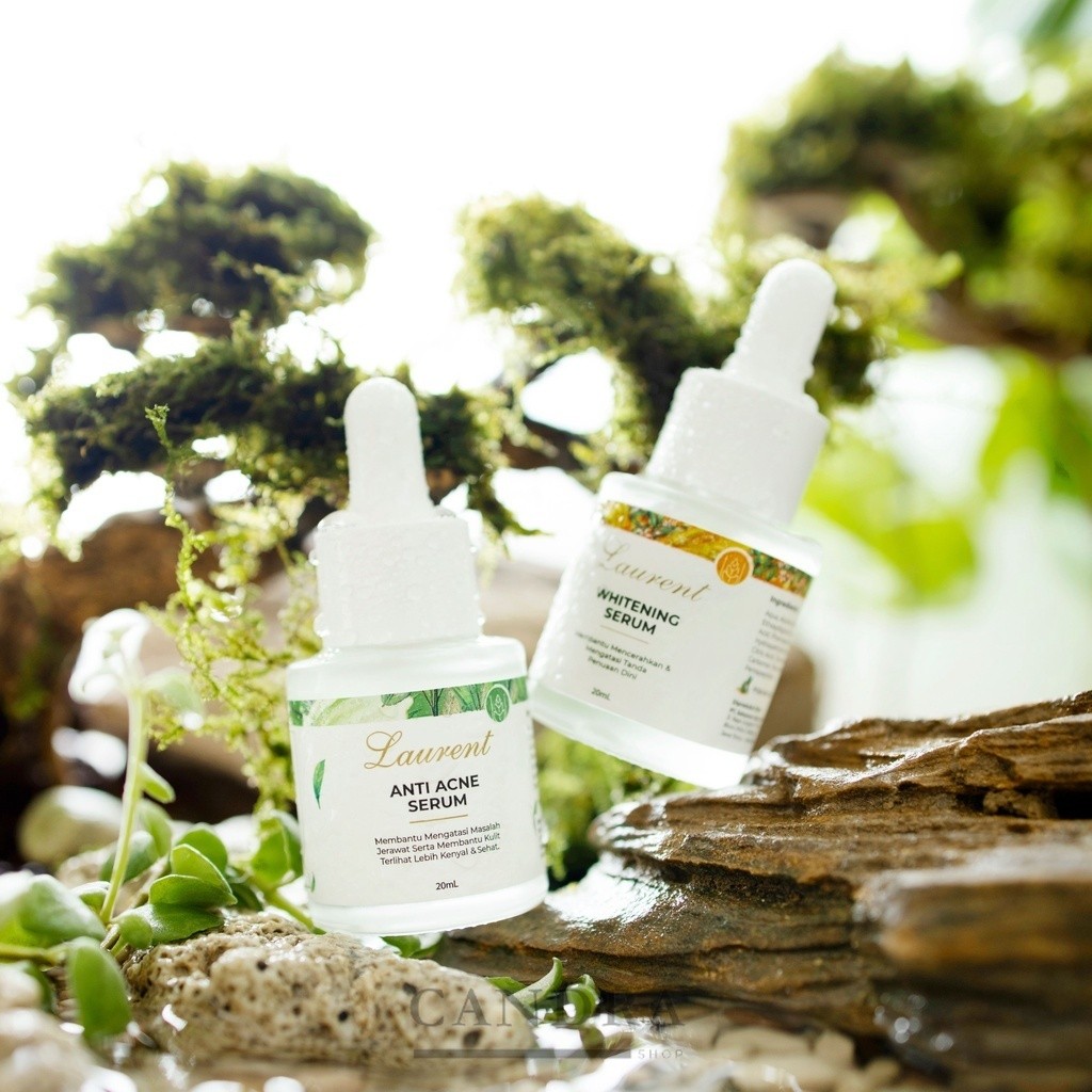 Laurent Brightening & Anti Acne Serum - 20mL | Pencerah Wajah | Anti Jerawat