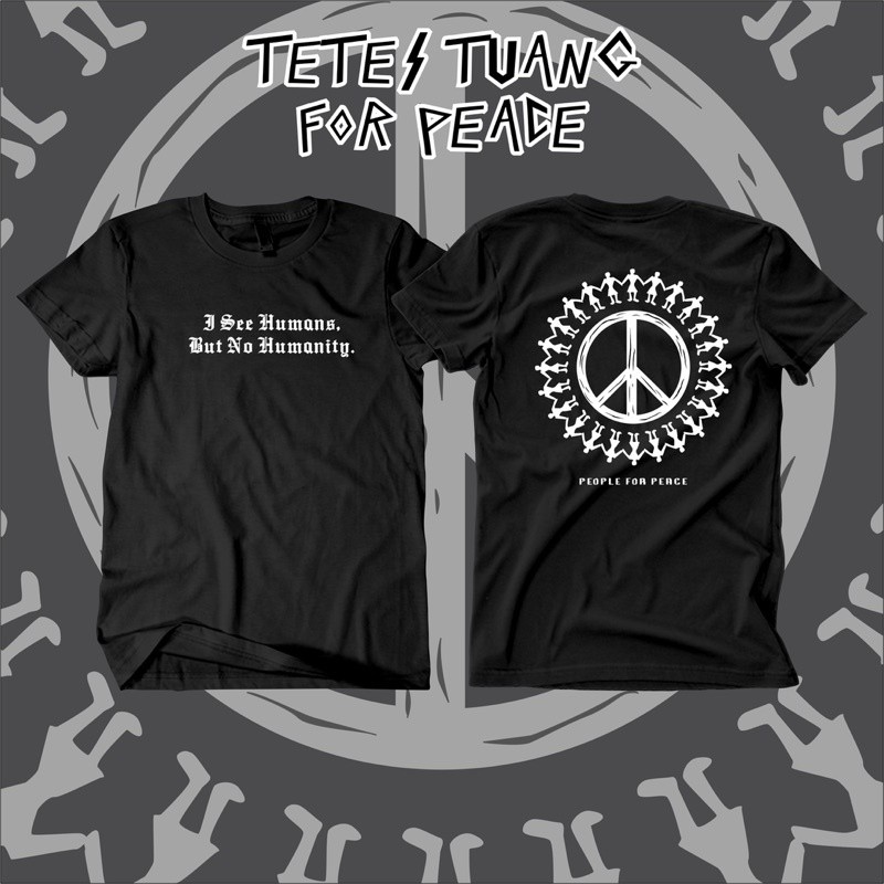 Tetestuang kaos Human | Premium Combed 24s