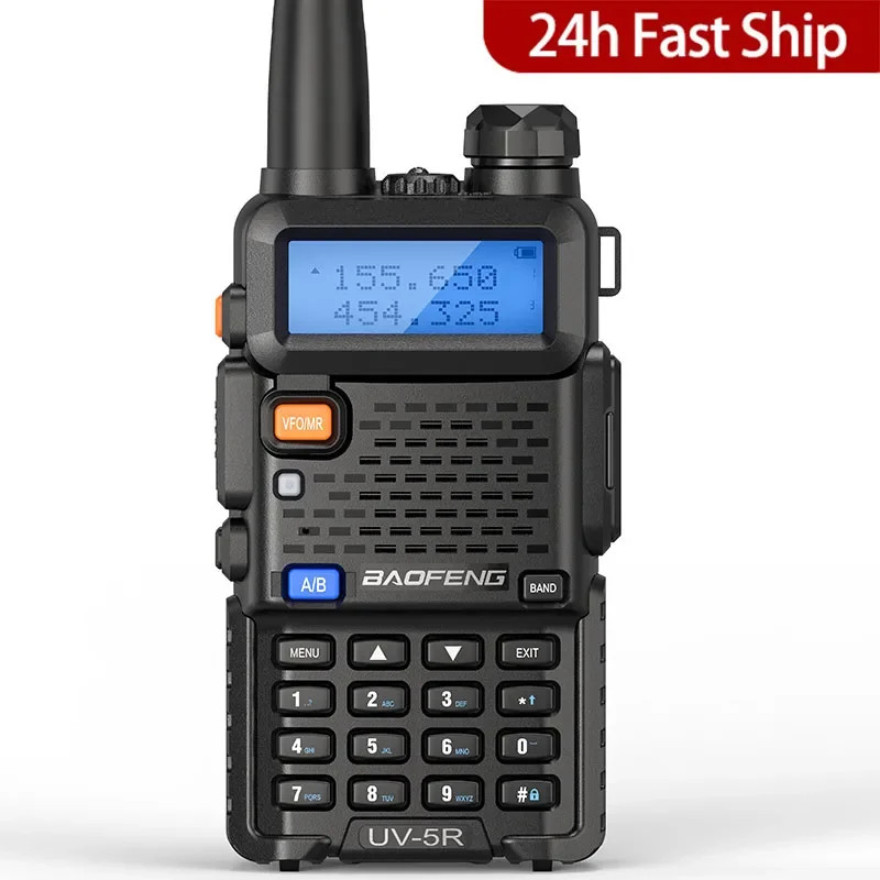 Baofeng UV-5R Long Range Ham Amateur With FM Radio 10KM Long Range Portable Two Way Radio Baofeng UV