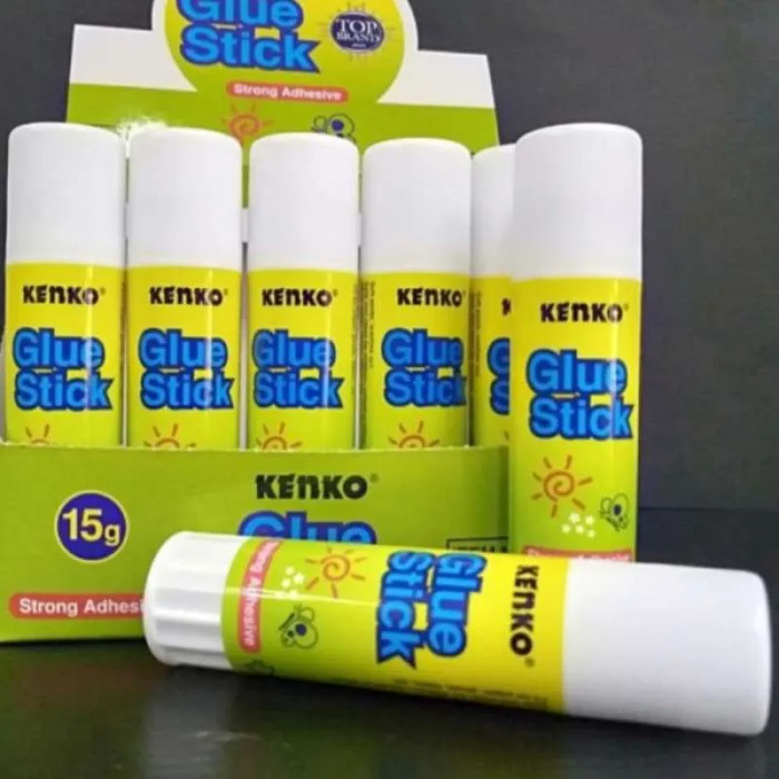 

Glue Stick Kenko / Lem Kertas 15 gr - 1 box isi 20 pcs