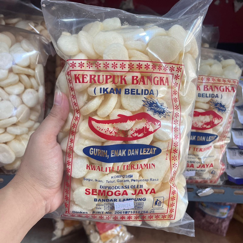 

KRUPUK COIN IKAN BELIDA 200gram