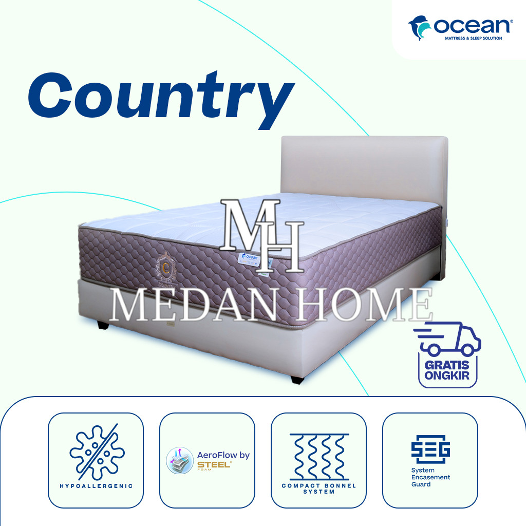 [RUMAHMEBEL88] PROMO TERMURAH Ocean Springbed- Kasur Country Compact bonnel