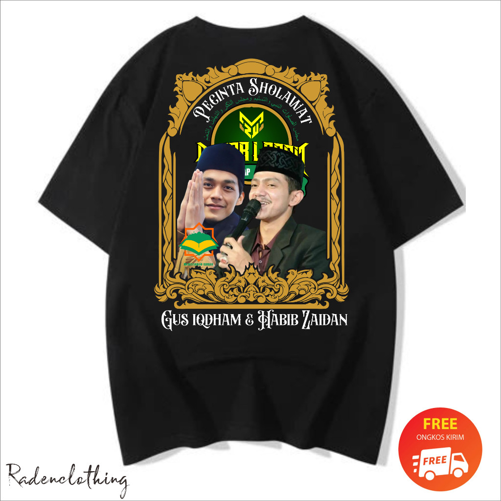 KAOS PENIMAT SHOLAWAT/PECINTA SHOLAWAT/HABAIB/HABIB ZAIDAN
