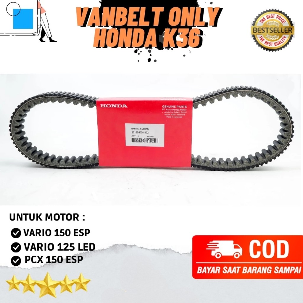 V-Belt Only Vario 125 150 PCX CBU eSP LED FI Tahun 2015 2016 2017 2018 2019 2020 2021 2022 2023 2024