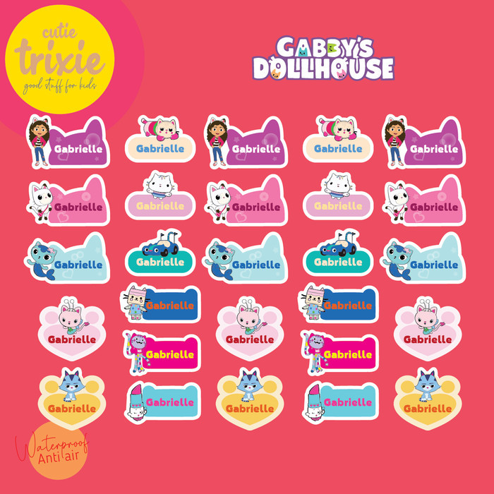 

Sticker Label Nama Anak Gabby Dollhouse