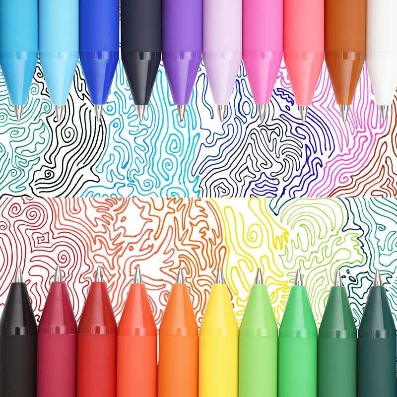 

FMSHOPP Kaco PURE Candy Gel Pen Pena Pulpen Bolpoin 0.5mm 10PCS - K1015 (Colorful Ink)‼️COD‼️