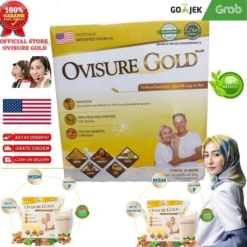 

Harga Per 1 Box ) OVISURE GOLD SUSU VITAMIN TULANG DAN SENDI NYERI OTOT ASTEOPOROSIS OSTEOARTHRITIS