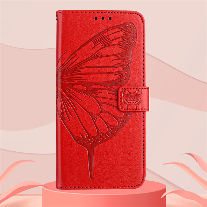 For ASUS ROG Phone 8 8 Pro case Luxury Wallet Card Slot Flip cover 3D Stand Holder Butterfly Stand L