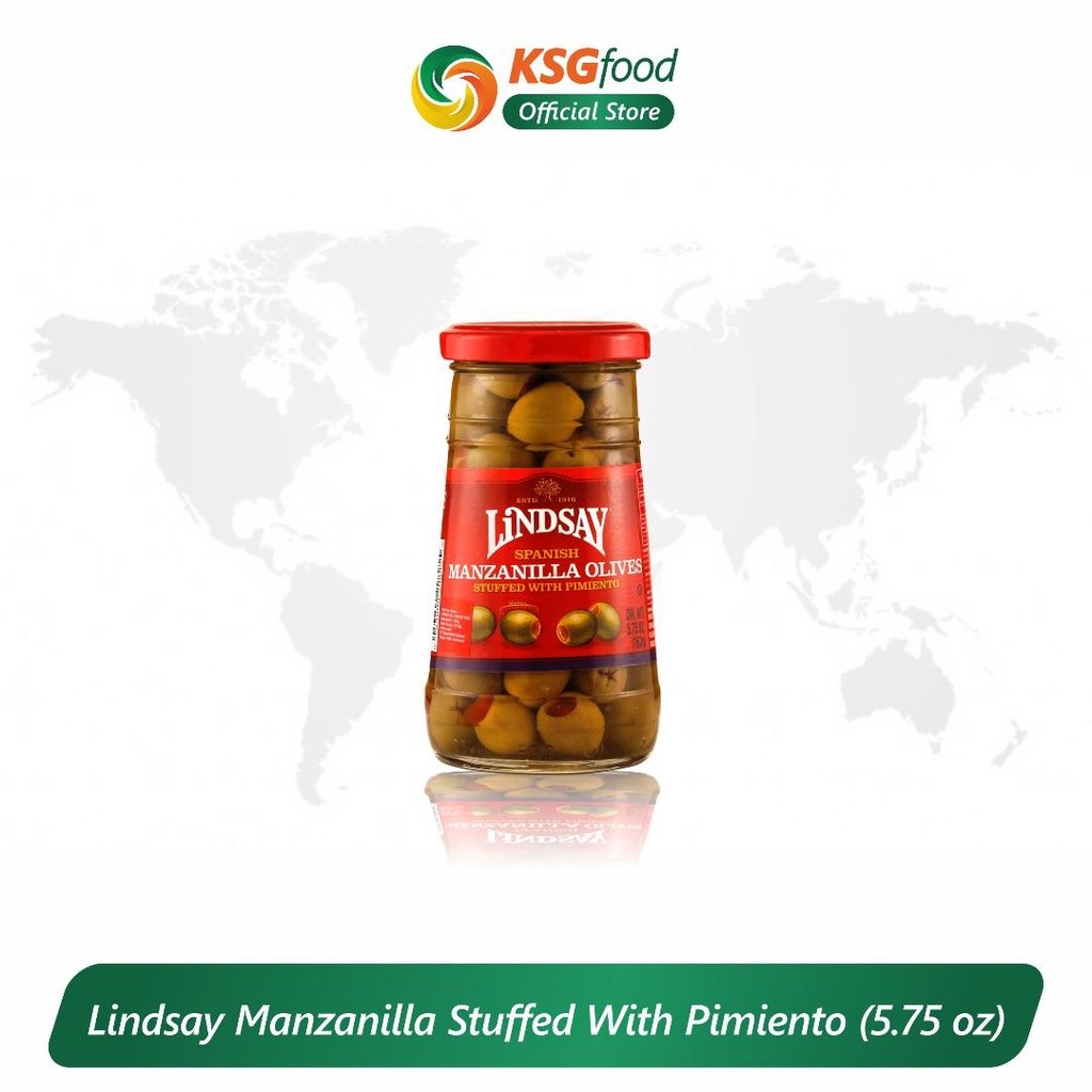 

LINDSAY MANZANILLA OLIVES STUFFED WITH PIMIENTO 5.75OZ BESTCHOICE MART