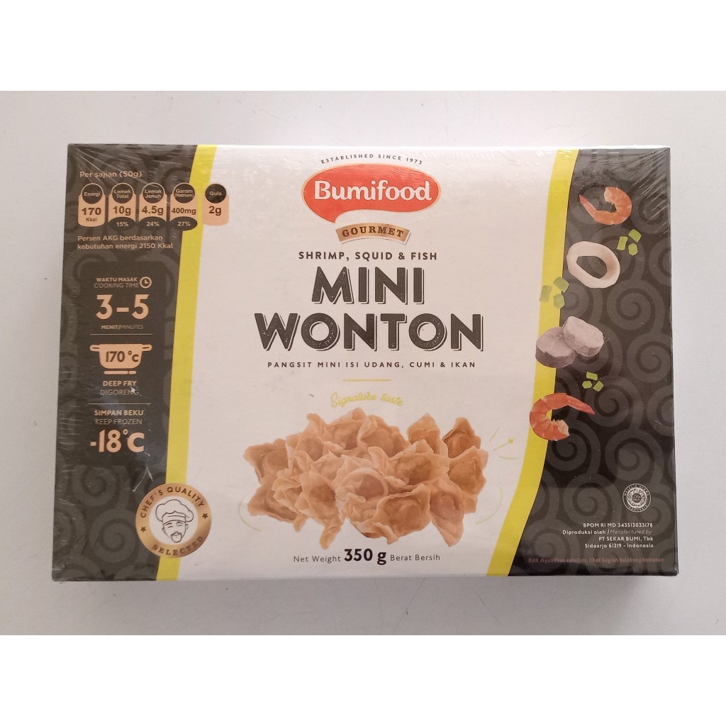

Bumifood Mini Wonton 350gr