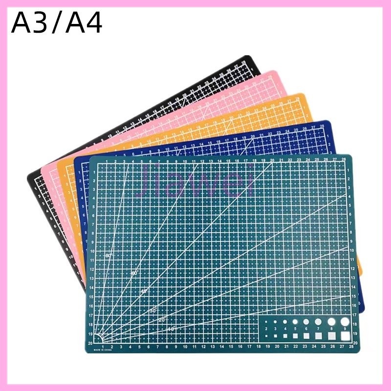 

Jiawei A3/A4 Cutting Mat/PVC Cutting Mat Cutting Mat Dua Sisi Alat DIY Cutting Board