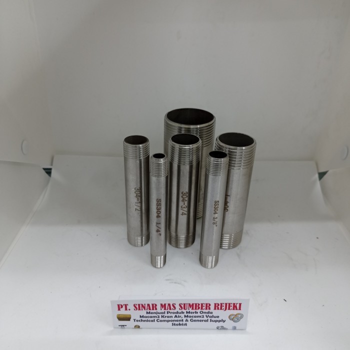 PIPA NEPEL SS 304 10 CM 1 INCH - TSA