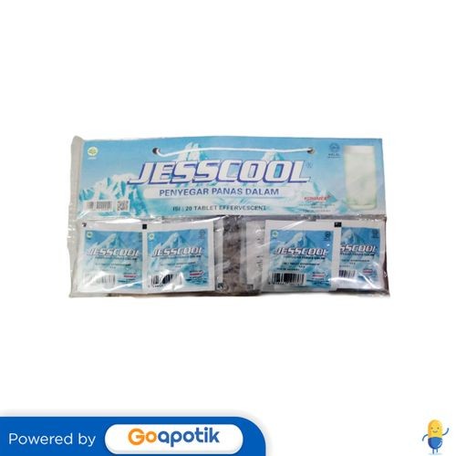 

Jesscool Pack 20 Tablet Effervescent