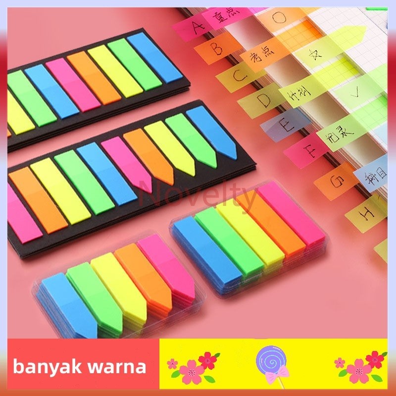 

Novelty Stiker indeks/ removable PET arrow indikator label stiker/ tempel memo indeks