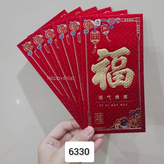 

Angpao Fu Panjang Maroon, Angpao Imlek - Fu 6330